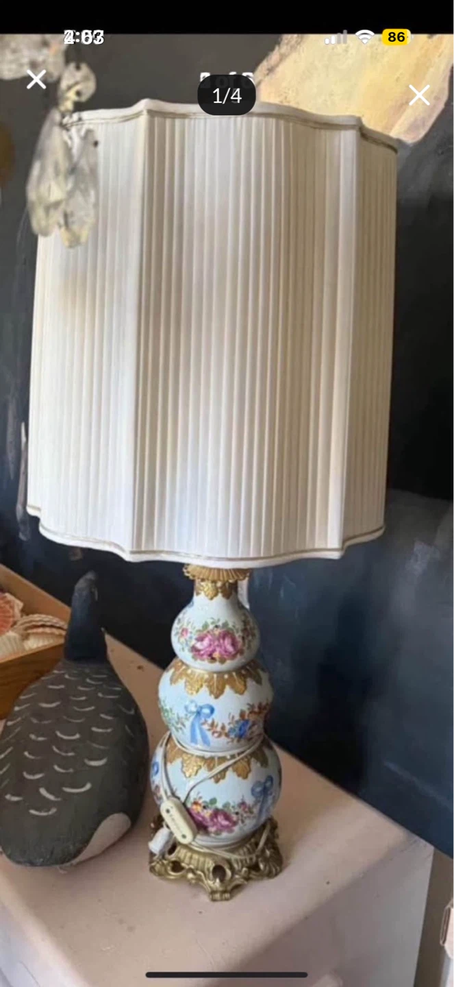 Antique lamp
