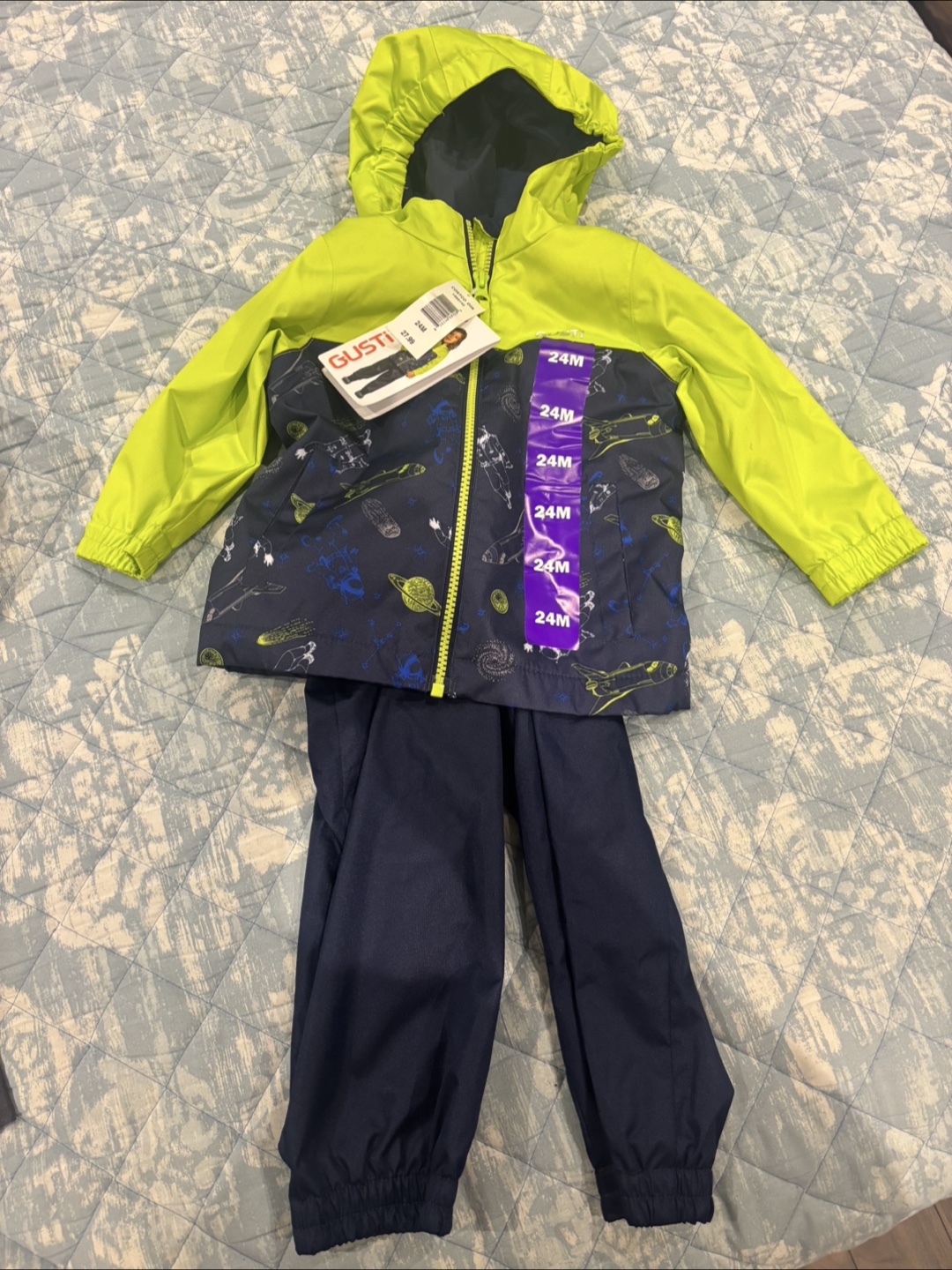 Gusti Boys 24M Rain Suit Set