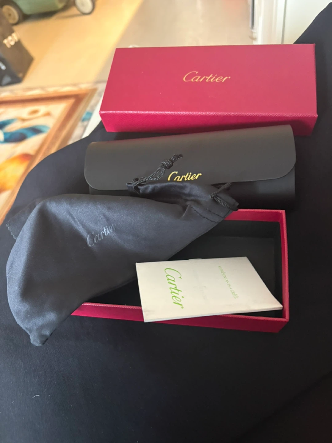 CARTIER TRIPLE CROSS SUNGLASSES - photo 2