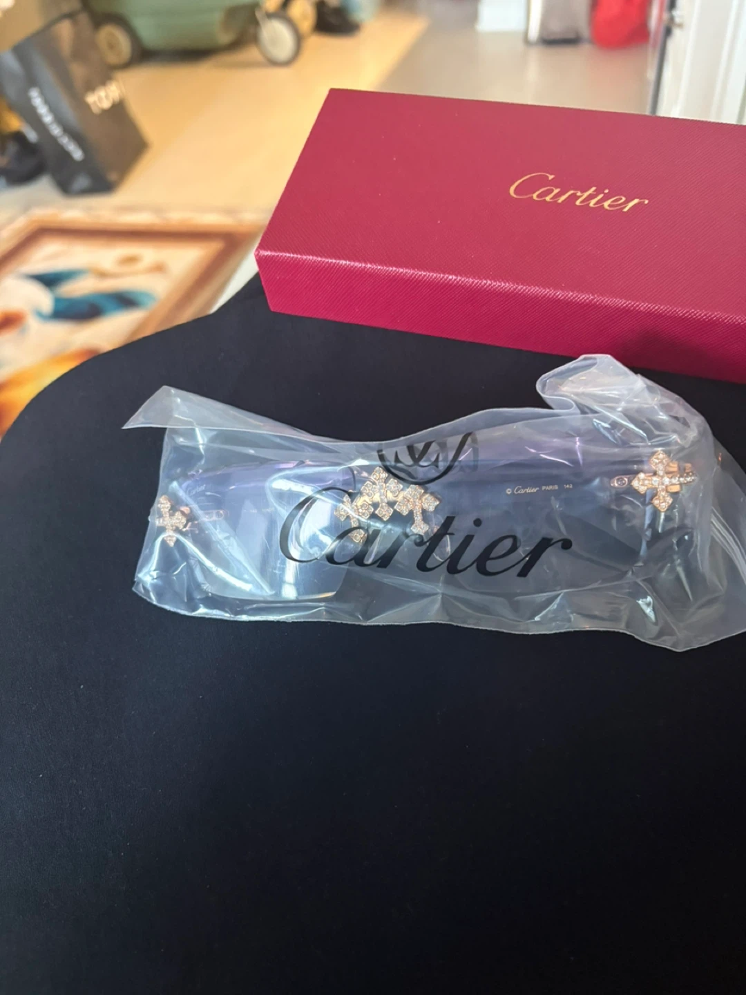 CARTIER TRIPLE CROSS SUNGLASSES - photo 3