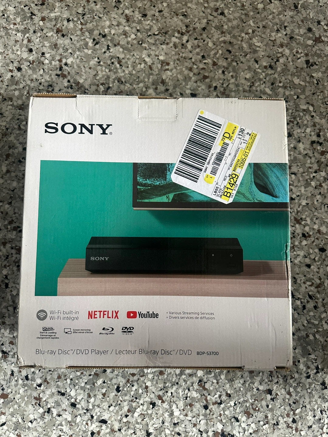 Sony Blu-ray/DVD Player BDP-S3700 - photo 3