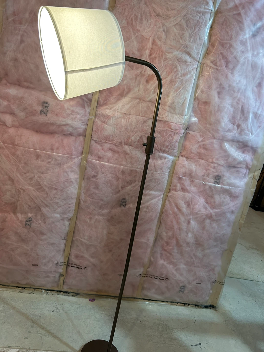 M Floor Lamp with Fabric Shade - photo 2