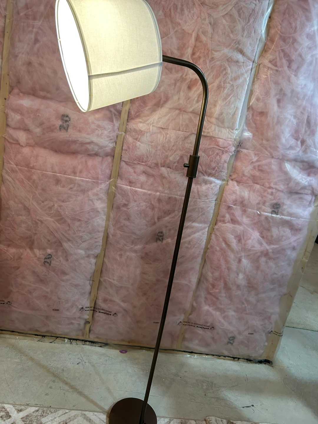 M Floor Lamp with Fabric Shade - photo 5