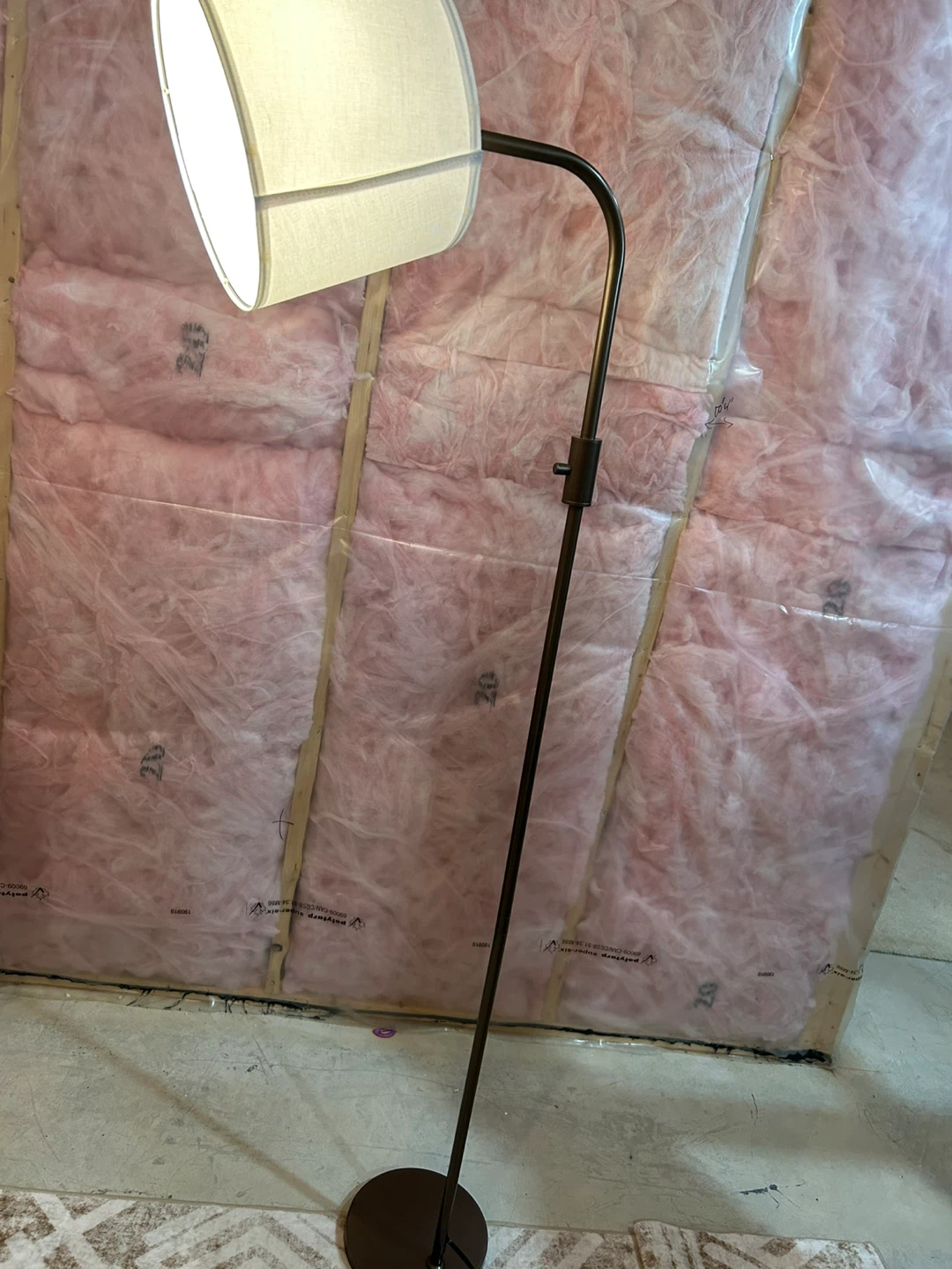 M Floor Lamp with Fabric Shade - photo 4