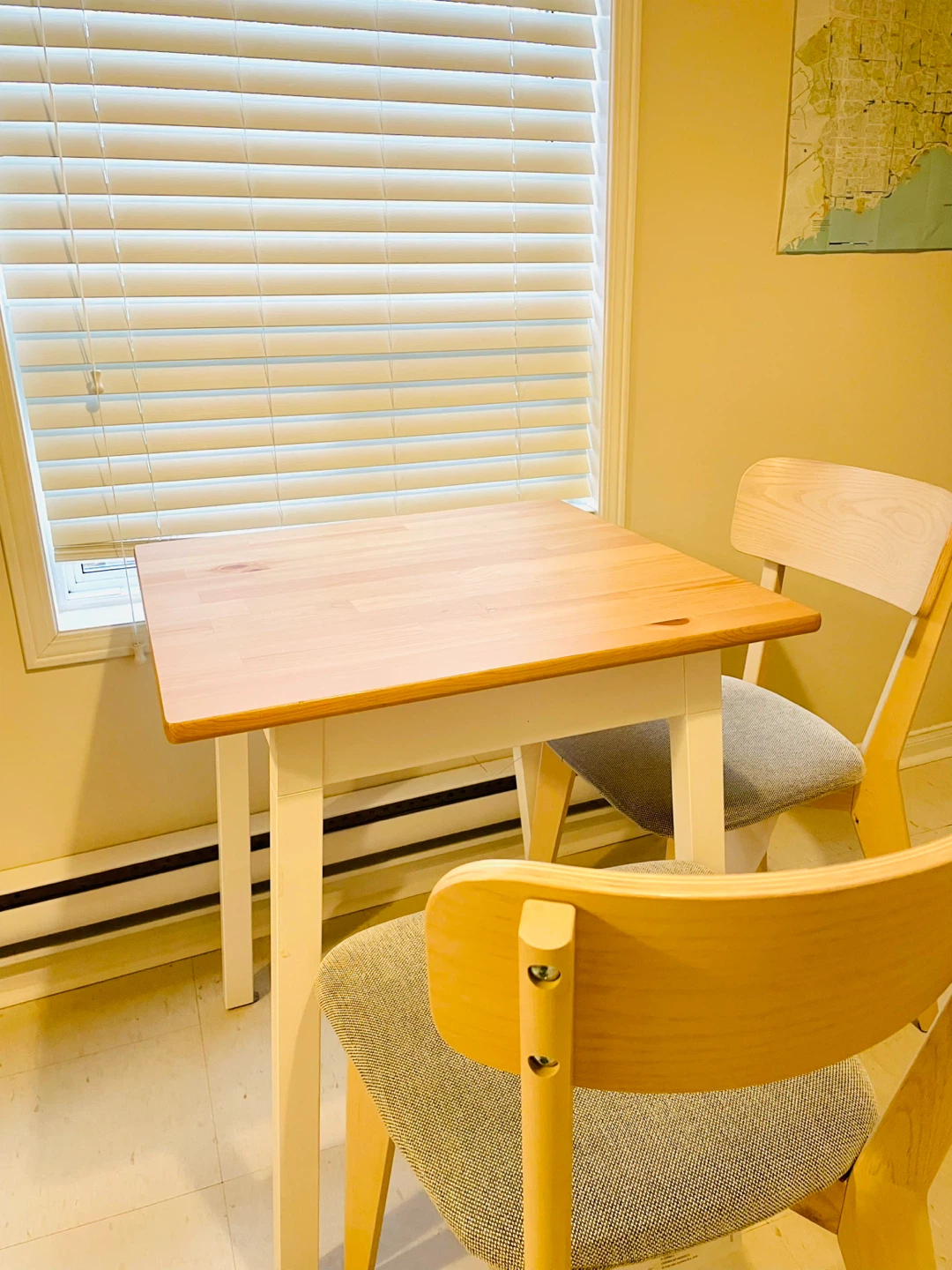 IKEA Dining table with two chairs - photo 3
