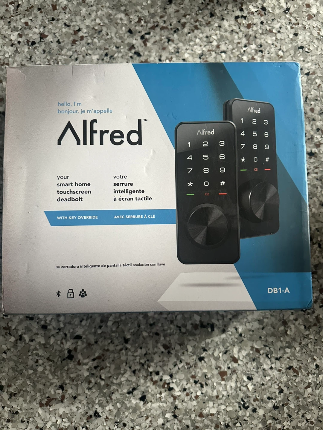 Alfred Smart Home Touchscreen Deadbolt DB1-A