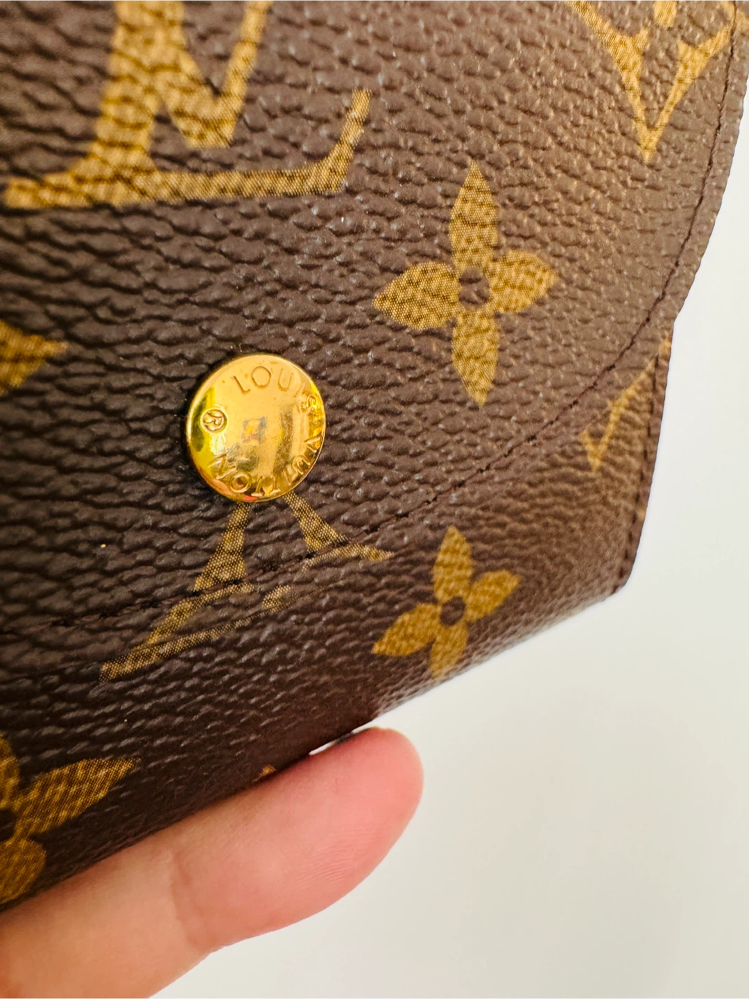 LV Helene Monogram Canvas Trifold Wallet - photo 3