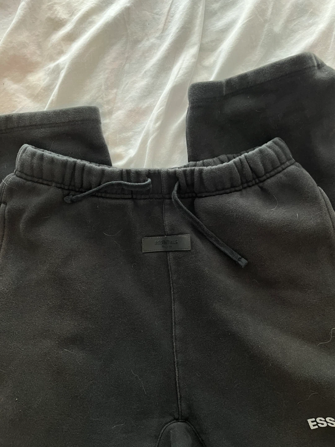 Essentials Fear of God Sweatpants Black Size 14/16 - photo 2