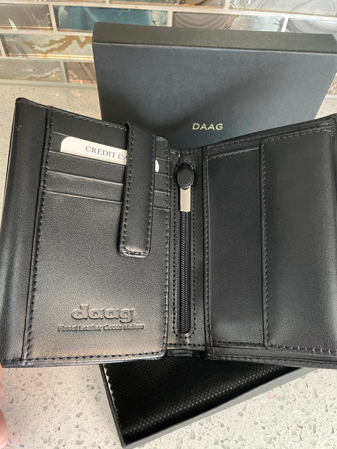 Mens leather wallet - photo 2