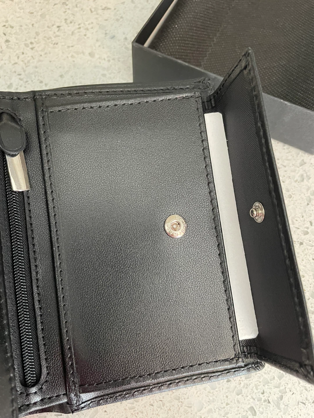 Mens leather wallet - photo 5