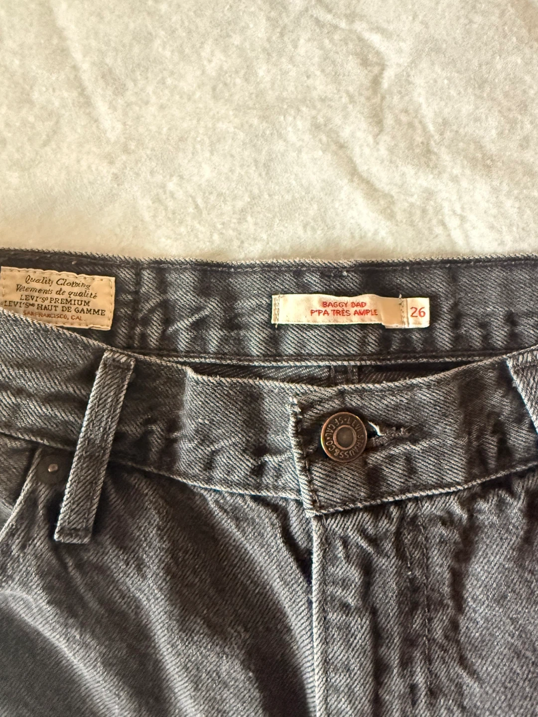 Black Levi’s Dad Jeans - photo 3