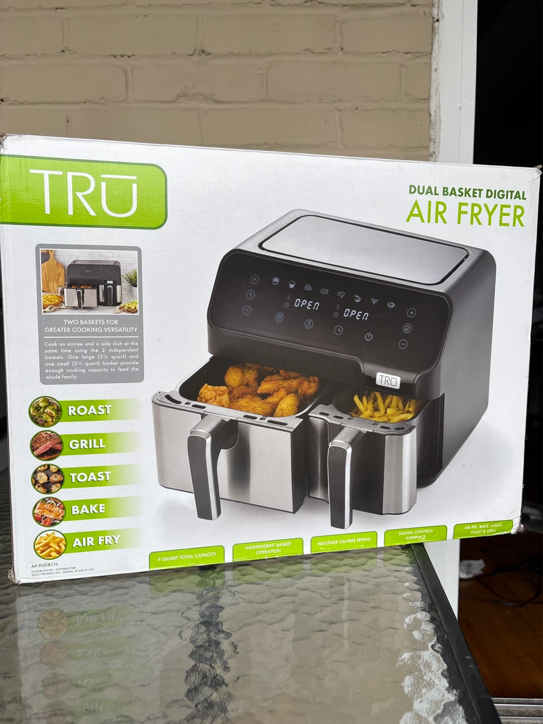 FRITEUSE À AIR TRU Numérique à Double Panier