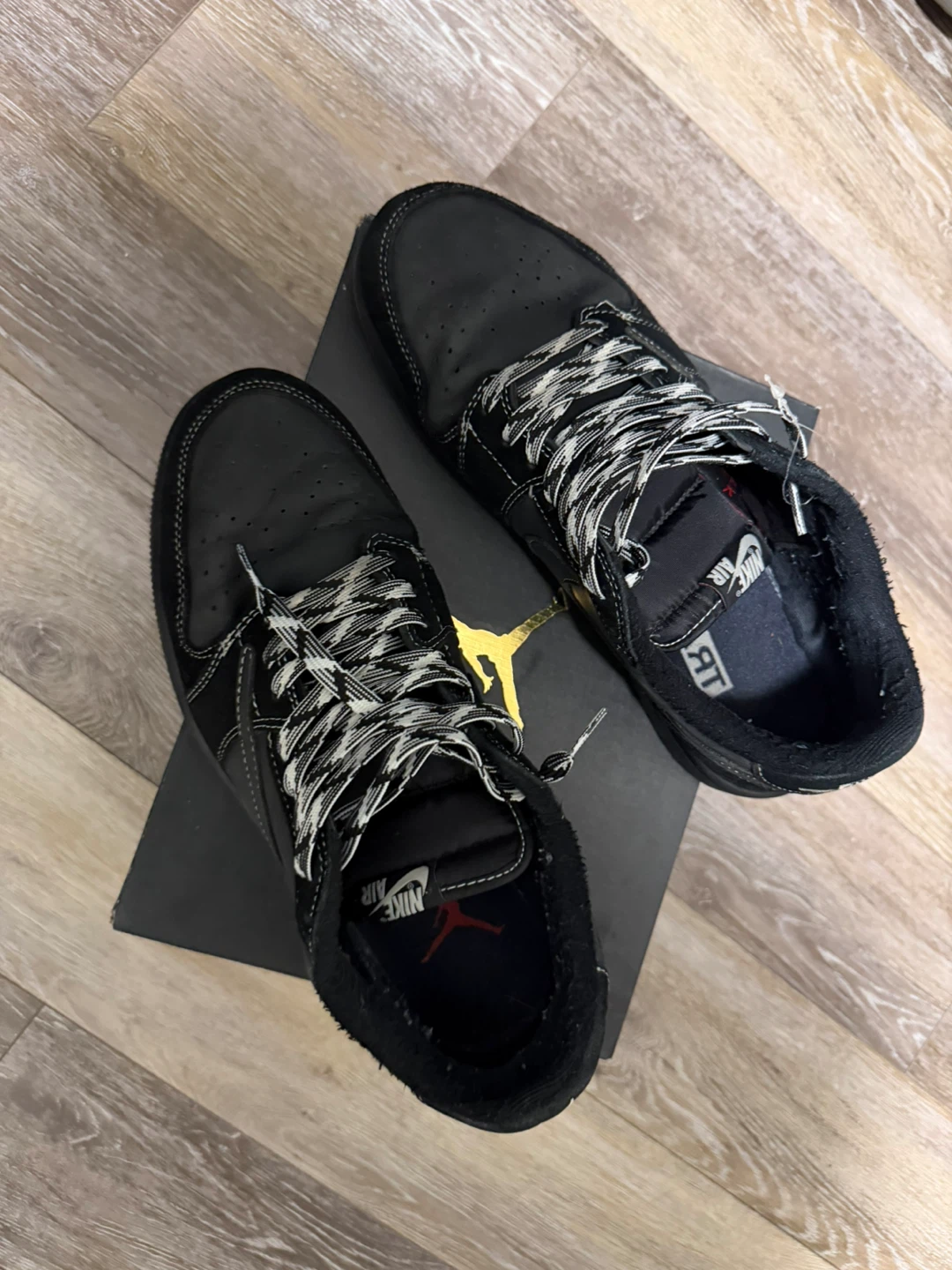 Nike Air Jordan 1 Low Black phantom - photo 4