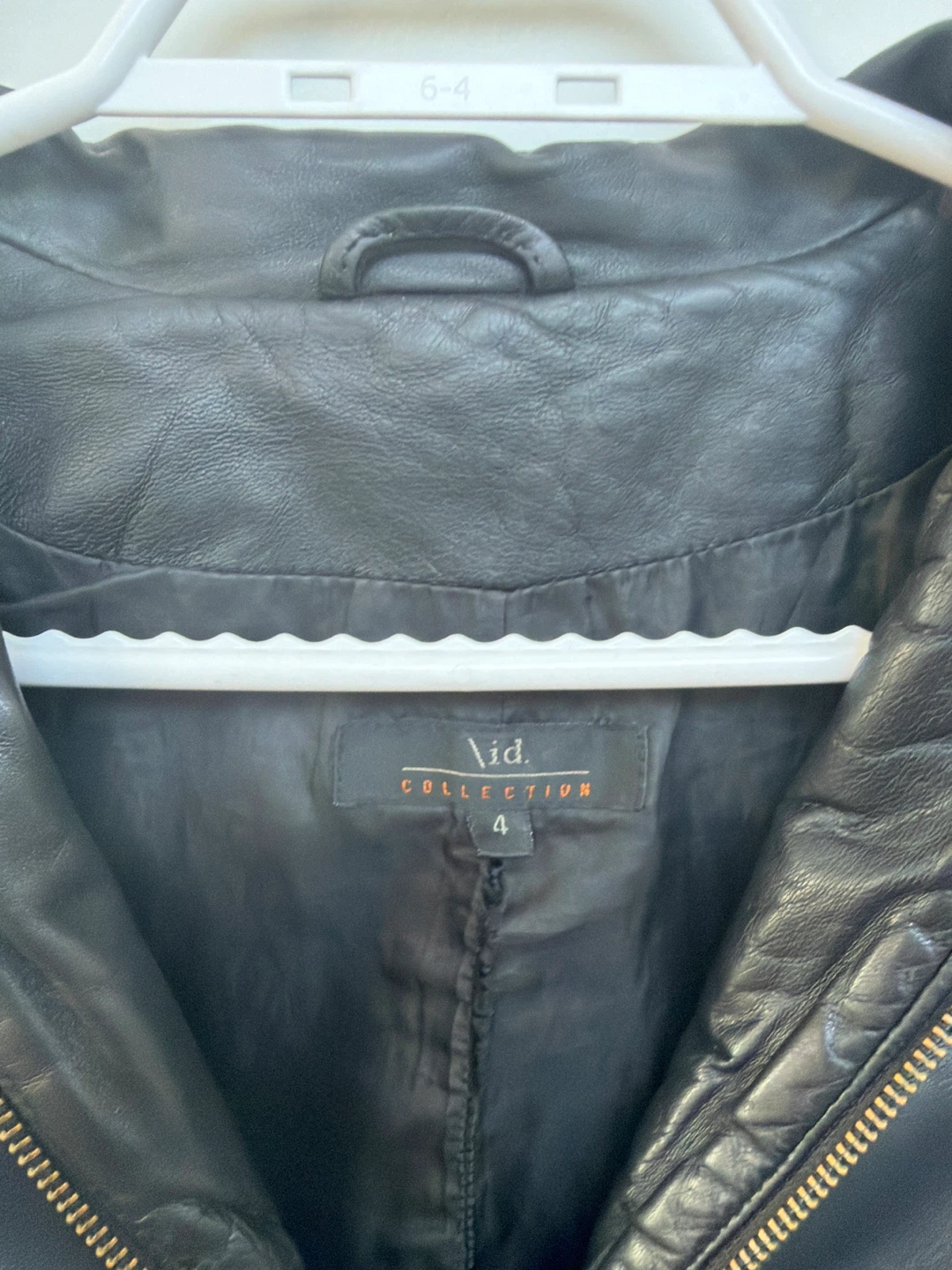 $40 Black Leather Jacket - photo 4