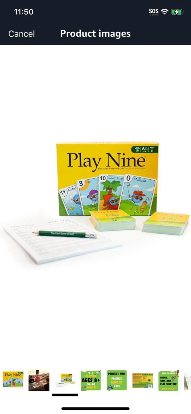 New-Play Nine The Card Game of Golf - photo 2