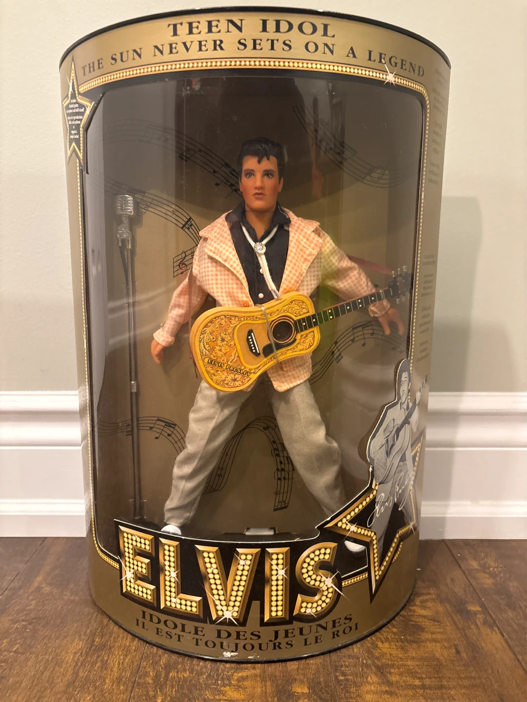 Elvis Teen Idol Doll with Guitar and Microphone