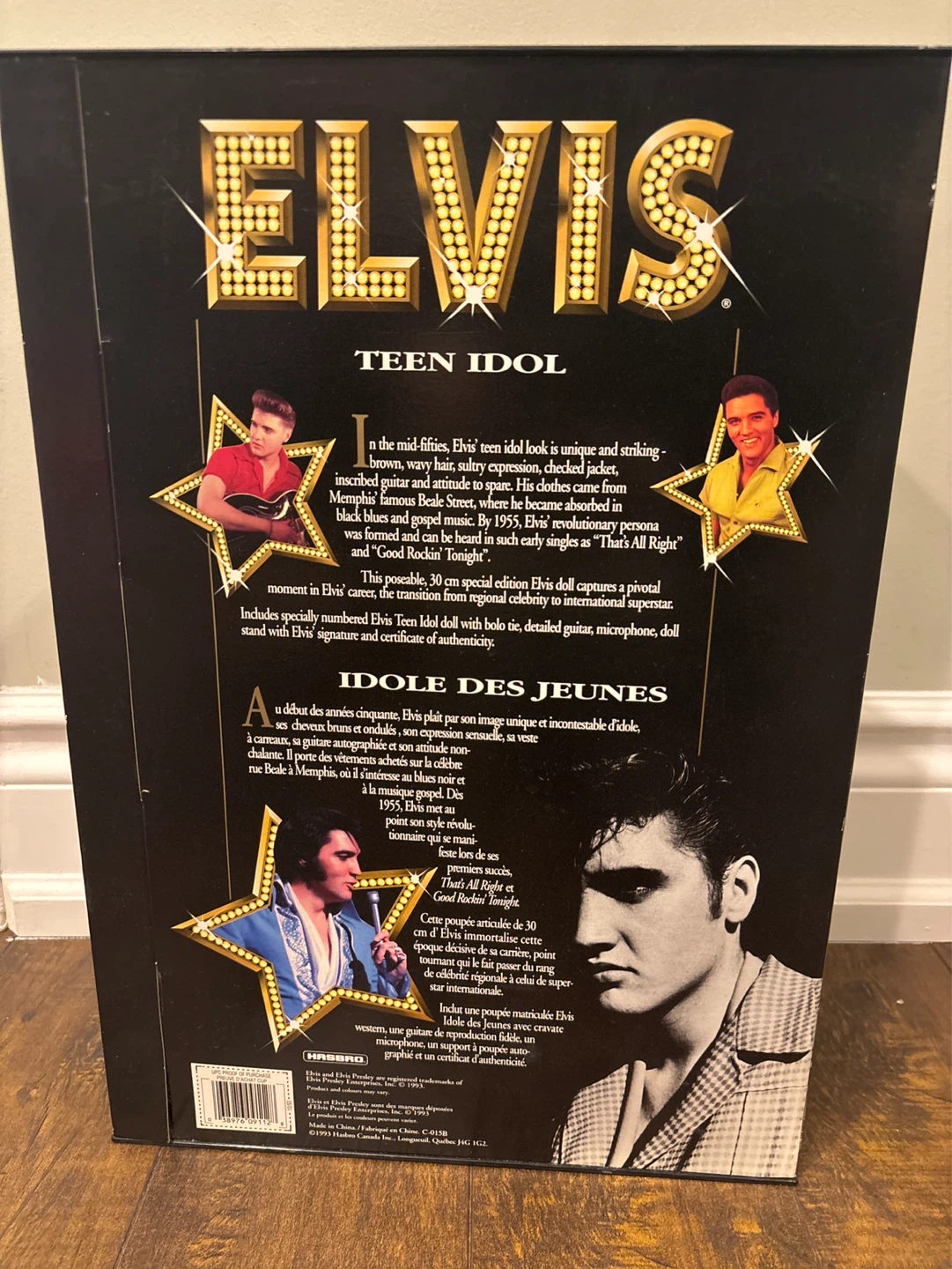 Elvis Teen Idol Doll with Guitar and Microphone - photo 2