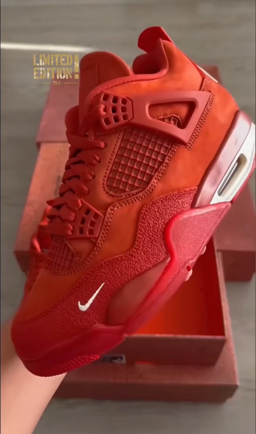 Air Jordan 4 SP x Nigel Sylvester "Brick By Brick" Sneakers - photo 2