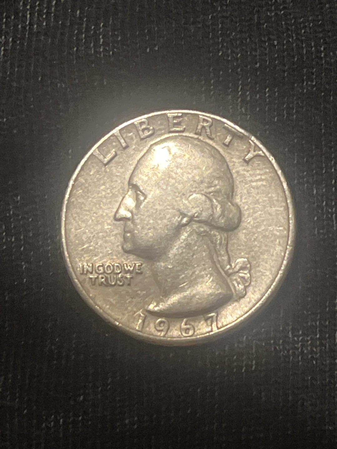 1967 Washington Quarter