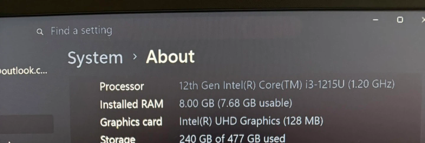HP 15” Intel i3 12th Gen / 8GB RAM / 512GB SSD - photo 5