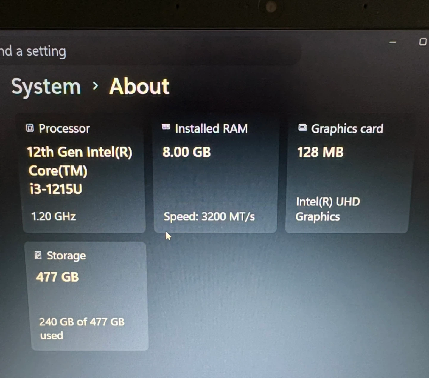 HP 15” Intel i3 12th Gen / 8GB RAM / 512GB SSD - photo 4