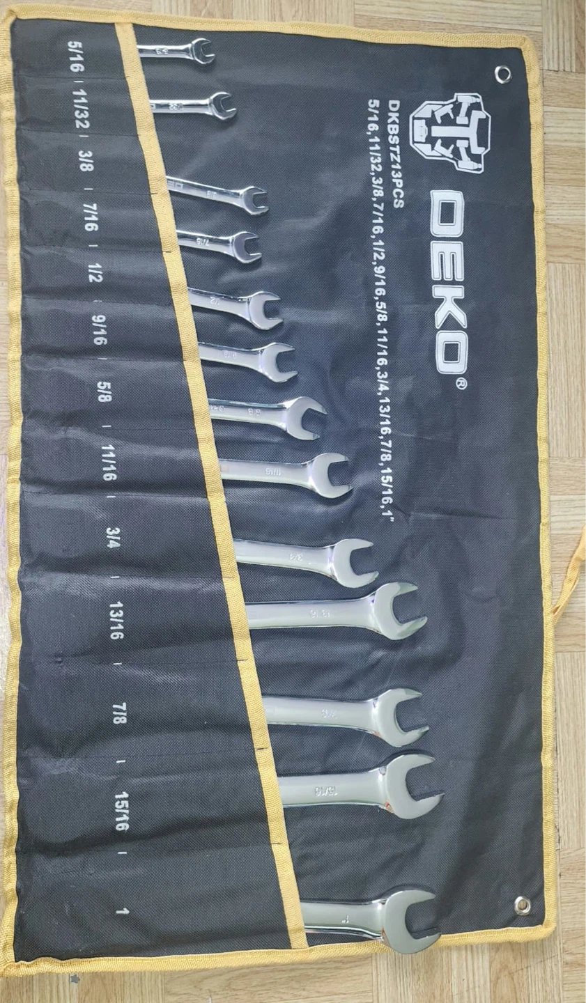 DEKO Ratcheting Combination Wrench Set 13-Piece SAE - photo 2