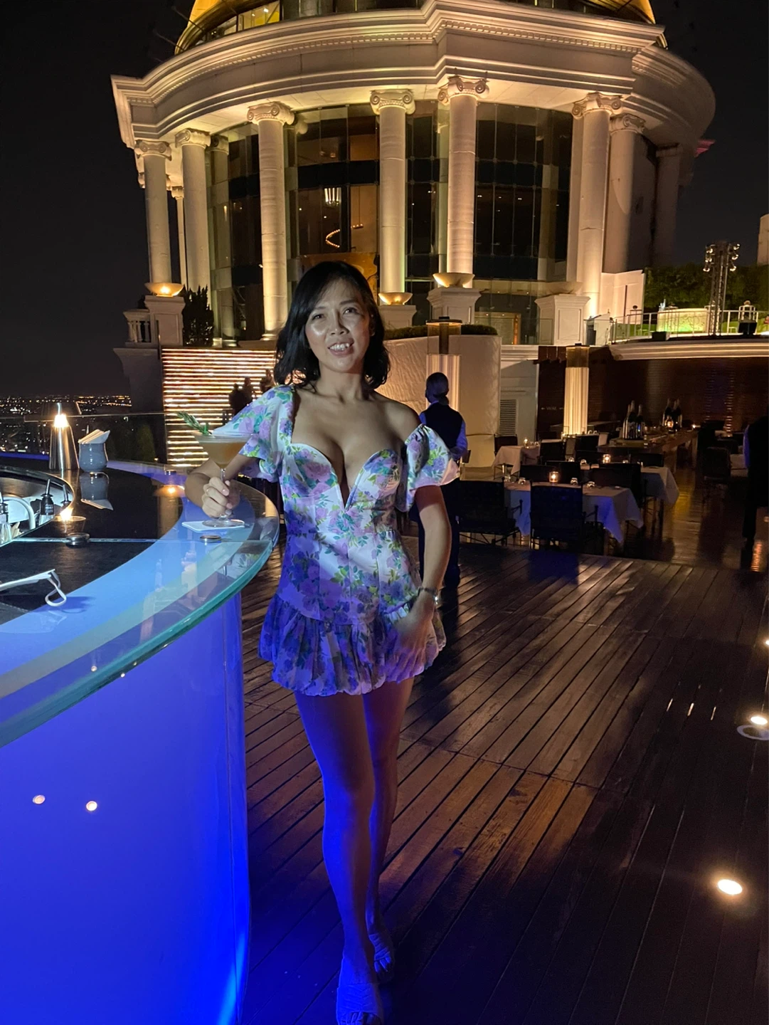 Floral Puff Sleeve Mini Dress - photo 4