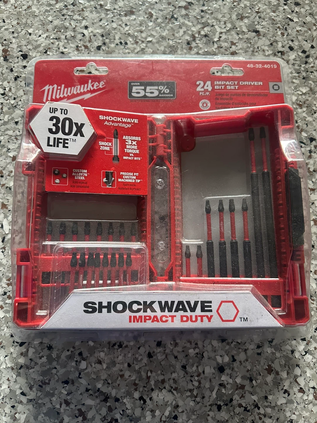 Milwaukee 48-32-4019 24-Piece Impact Driver Bit Set - photo 3