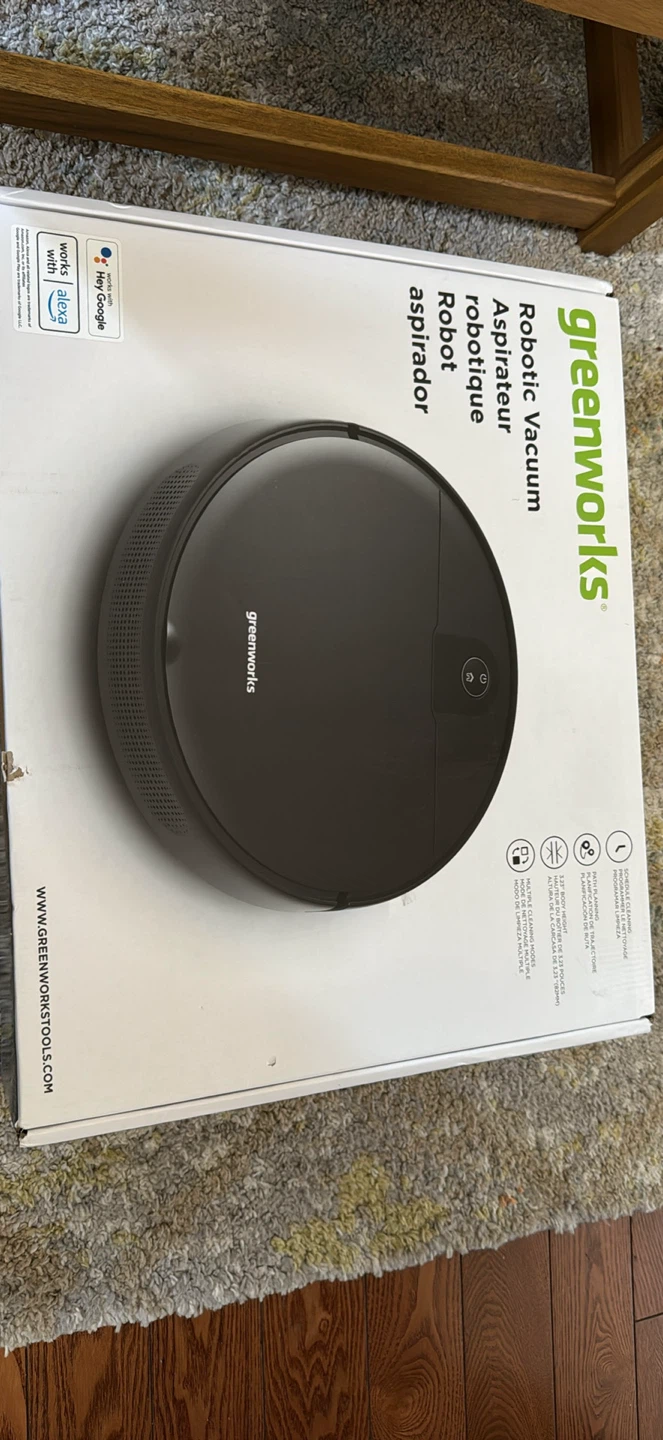 Greenworks Robotic Vacuum GRV-1010