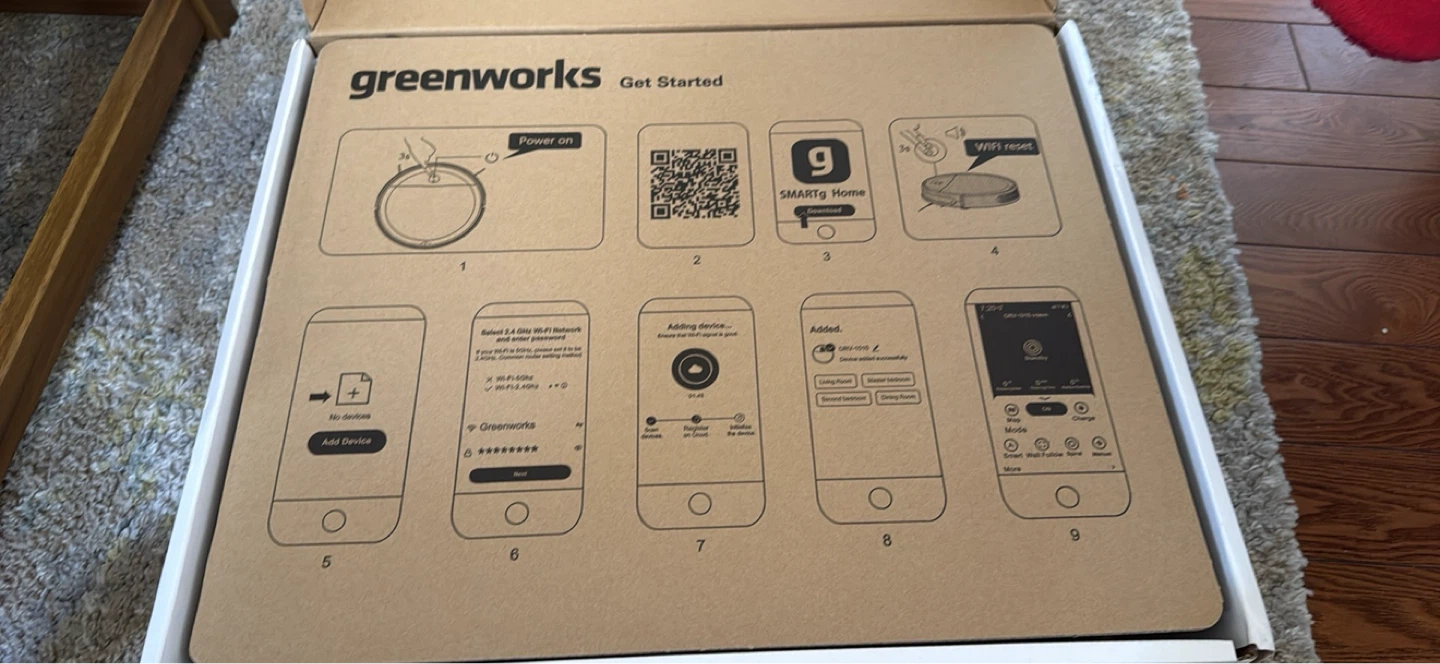 Greenworks Robotic Vacuum GRV-1010 - photo 3
