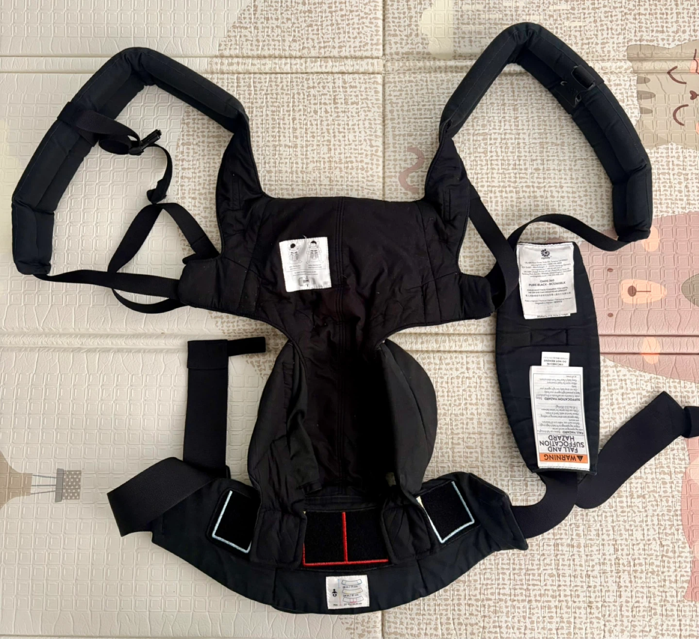 Ergobaby Omni 360 Pure Black Baby Carrier - photo 2