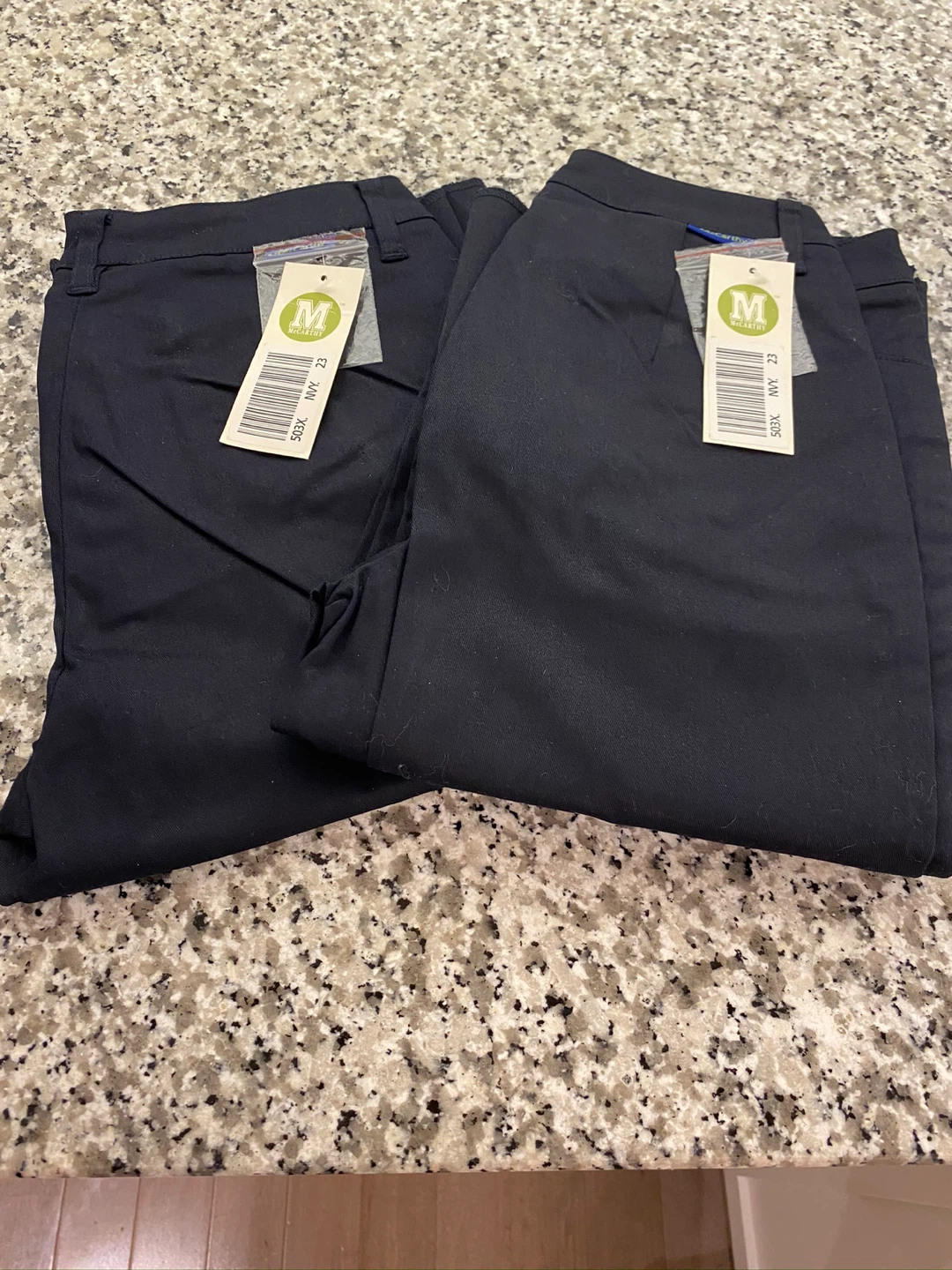 2 pairs NEW Girls Uniform School Pants xs-Small 🌱
