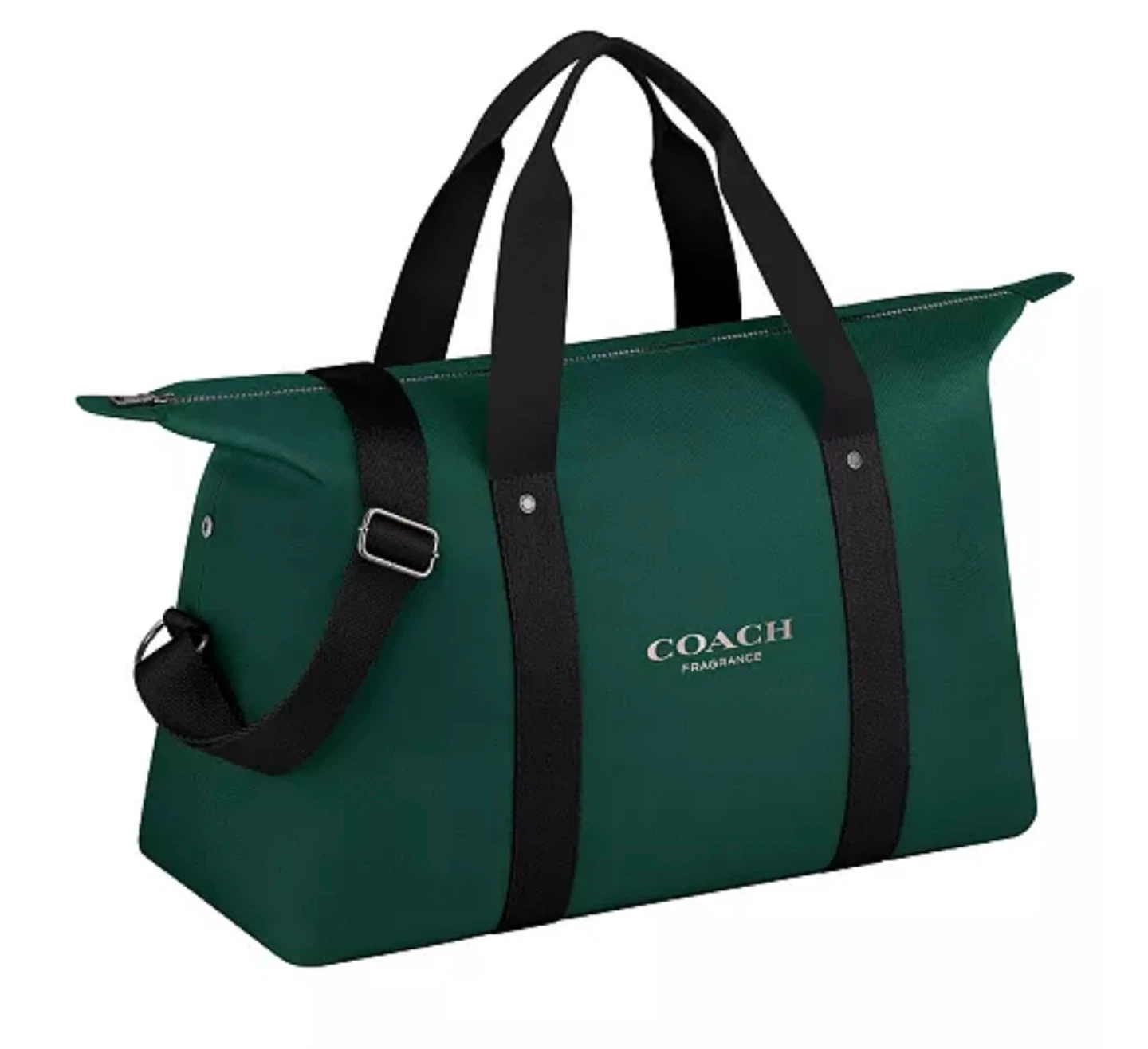 Coach Fragrance Green Weekender Bag