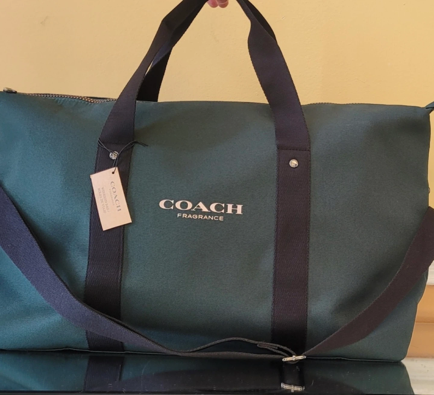 Coach Fragrance Green Weekender Bag - photo 2
