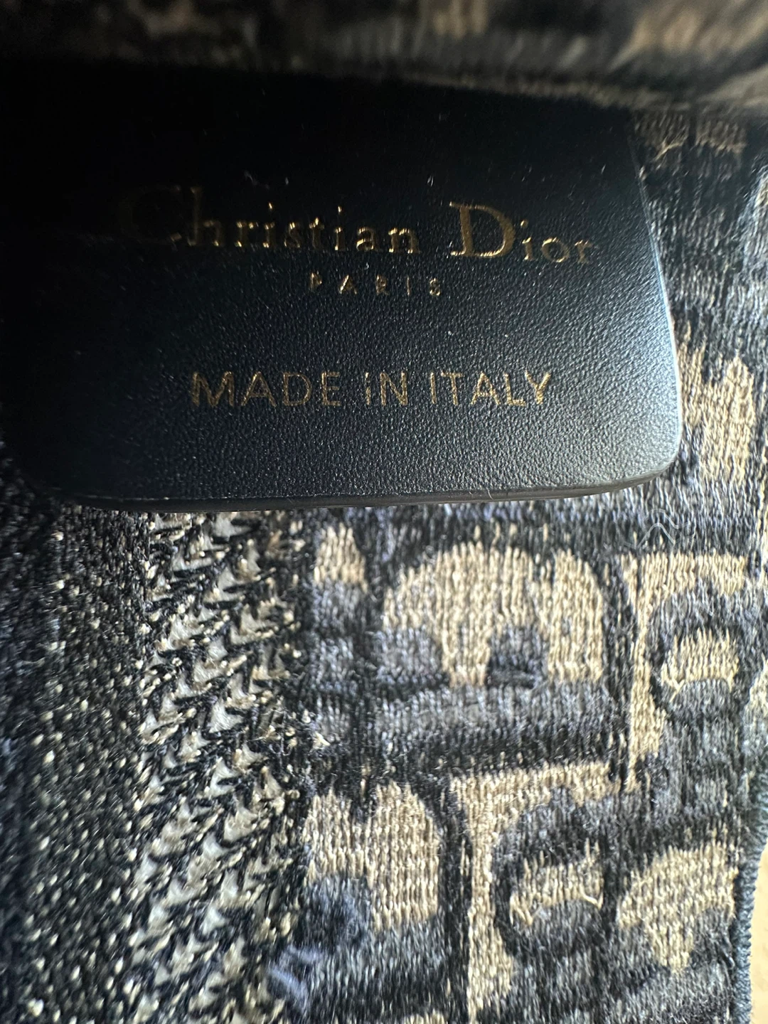 Christian Dior Blue Mini Book Tote w/ Twilly - photo 5