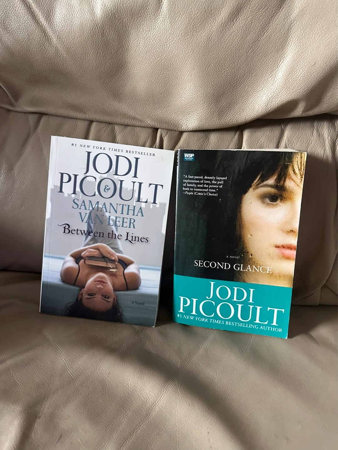Jodi Picoult Novels: Between the Lines & Second Glance
