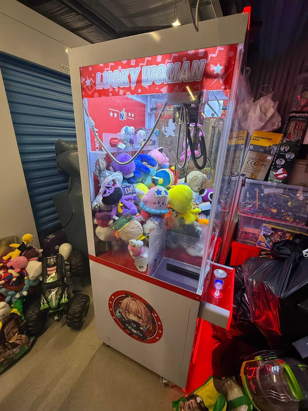Lucky Woman Plush Crane Claw Machine - photo 2