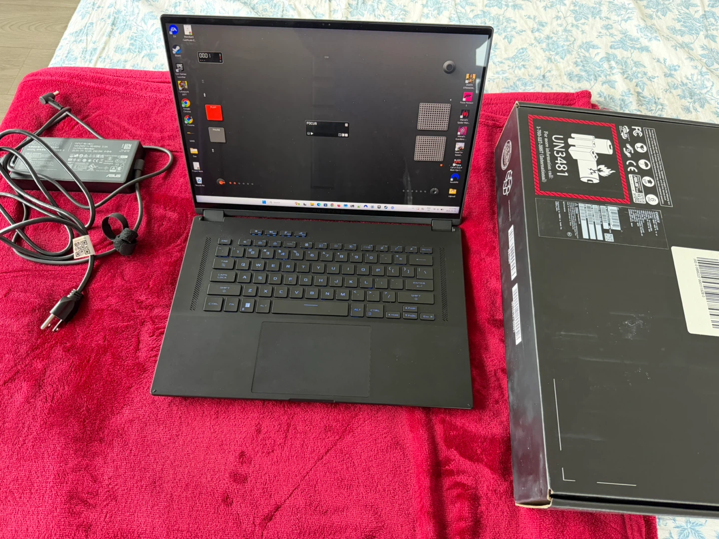 ASUS ROG Flow X16-16in-RTX 4060 8GB-Mini LED-64GB RAM