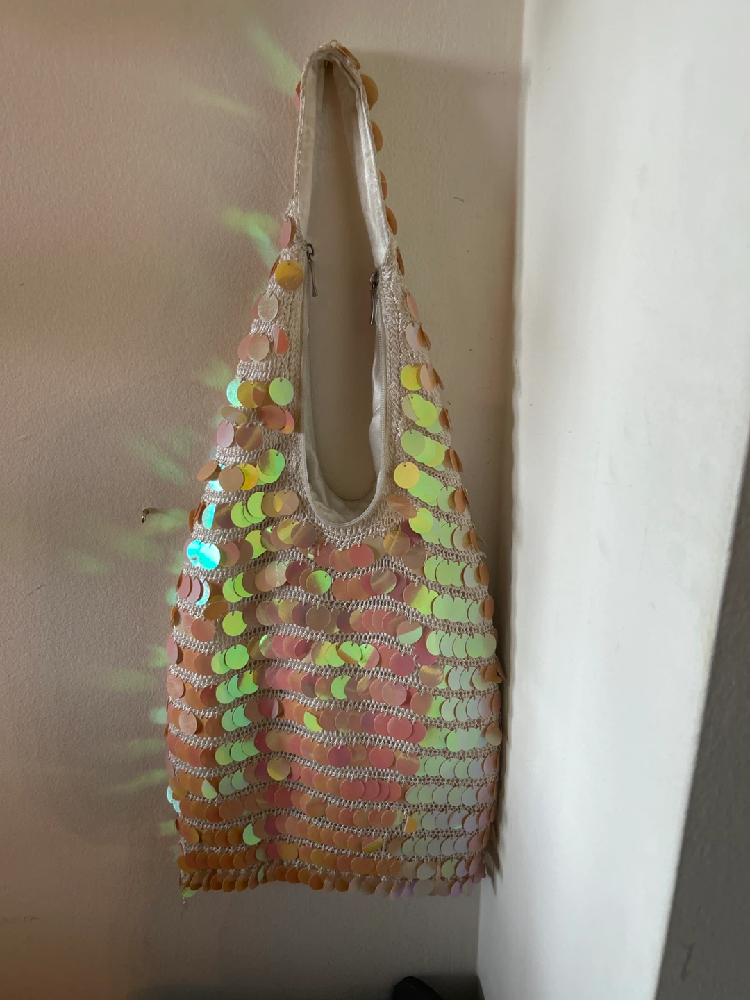Sparkly Sequin Shoulder Bag