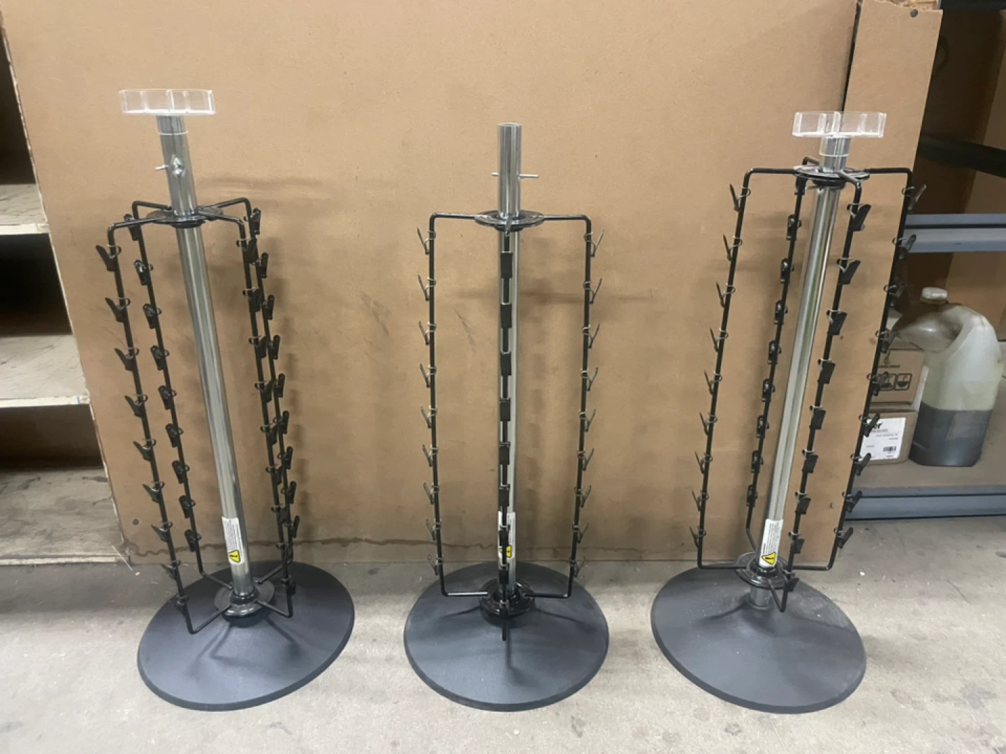 Display Stand with Clips