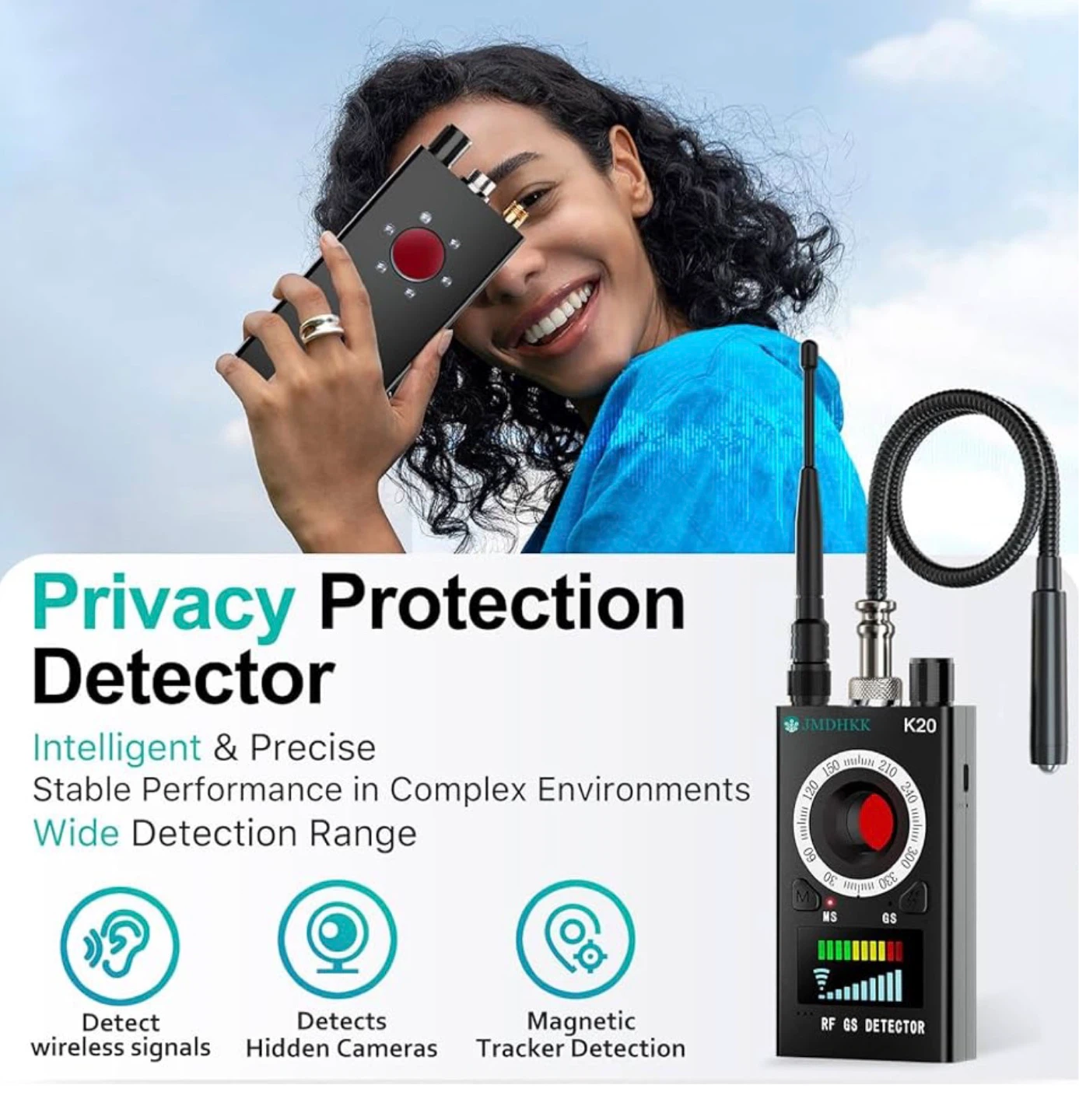 K20 Hidden Camera & Signal Detector H30 - photo 2
