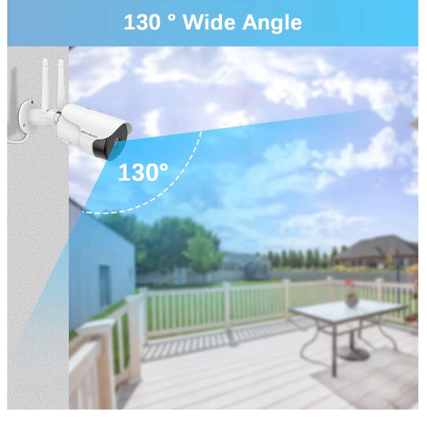 5MP Outdoor Wireless Security Camera System with 2TB Storage - photo 2