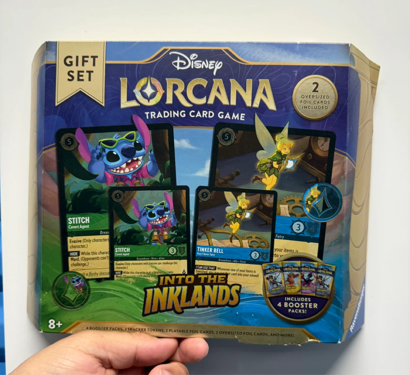 Disney Lorcana Trading Card Game Into The Inklands Gift Set
