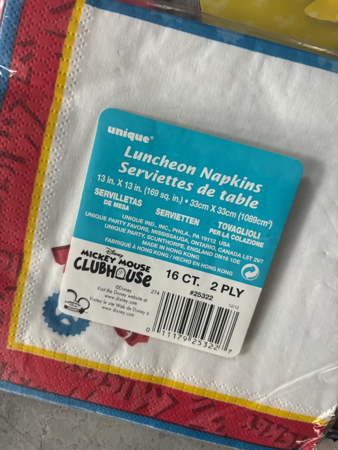 Mickey Mouse Clubhouse Birthday Party Supplies Set - photo 2