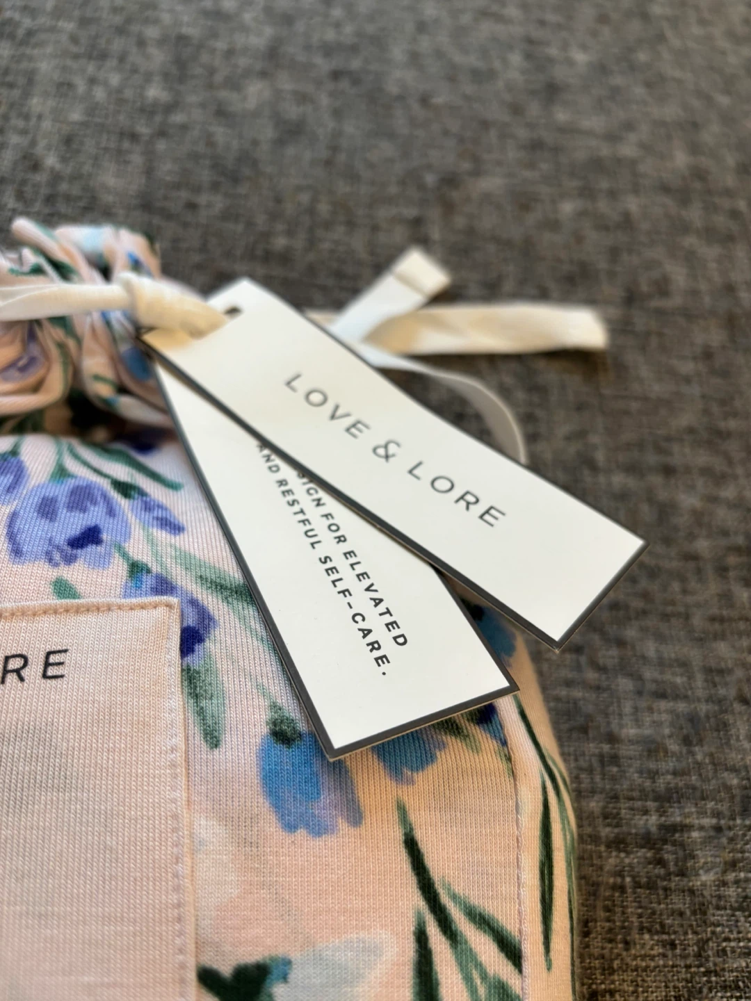 Love & Lore Piped Pyjama Set - Pink Floral - Size S - photo 3