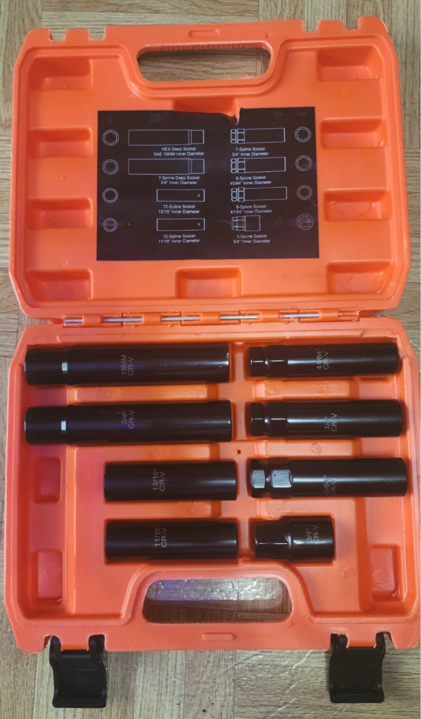 Glodider Spline Lug Nut Socket Set 8-Piece - photo 2