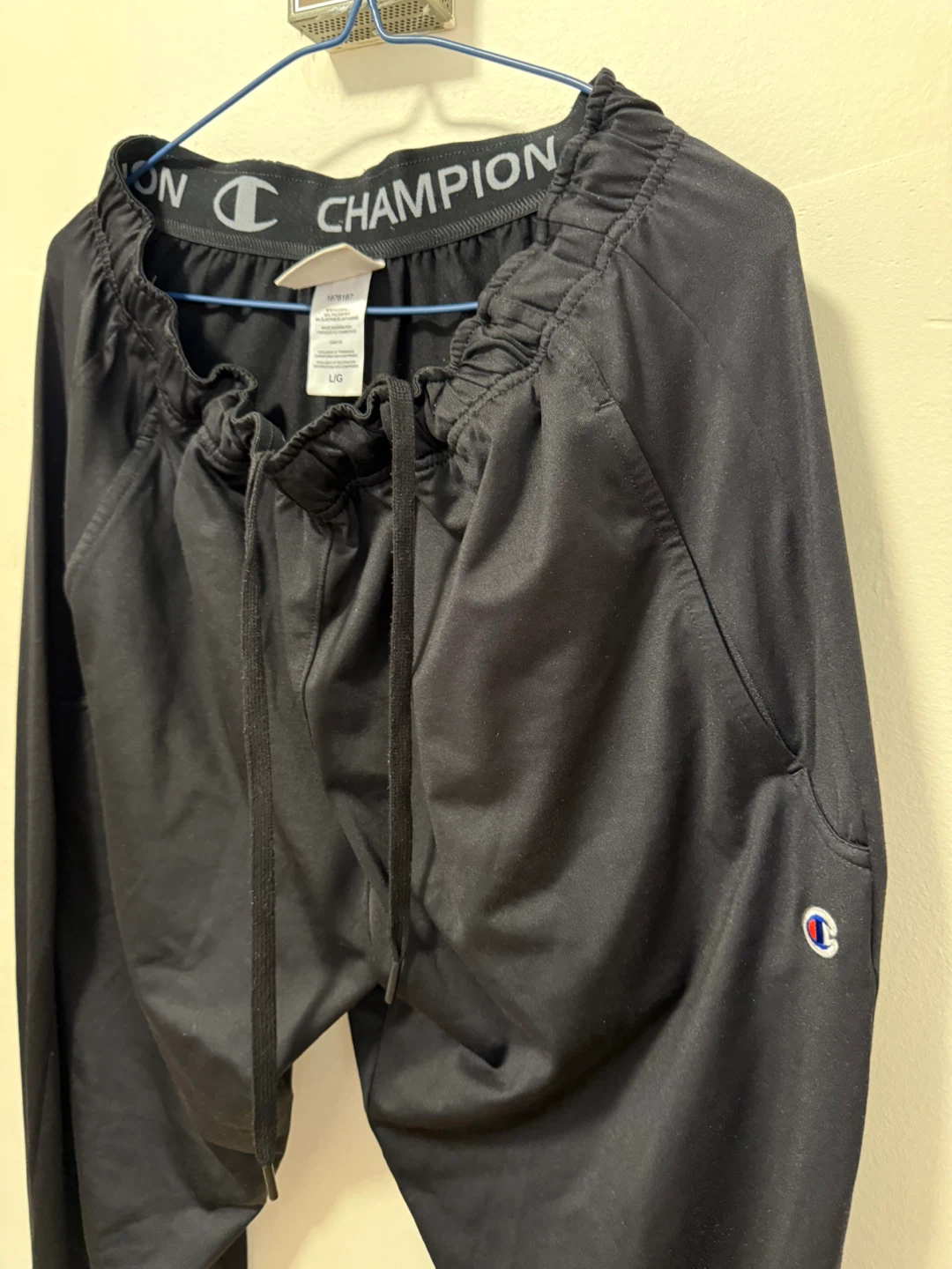 Champion Black Joggers - Size L/G