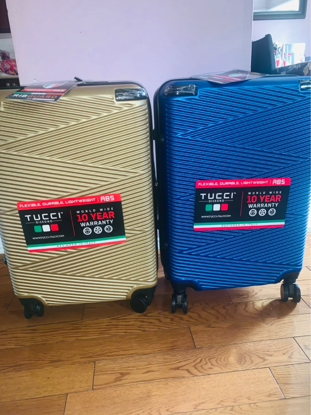 TUCCI Avenza ABS Luggage  $65 only