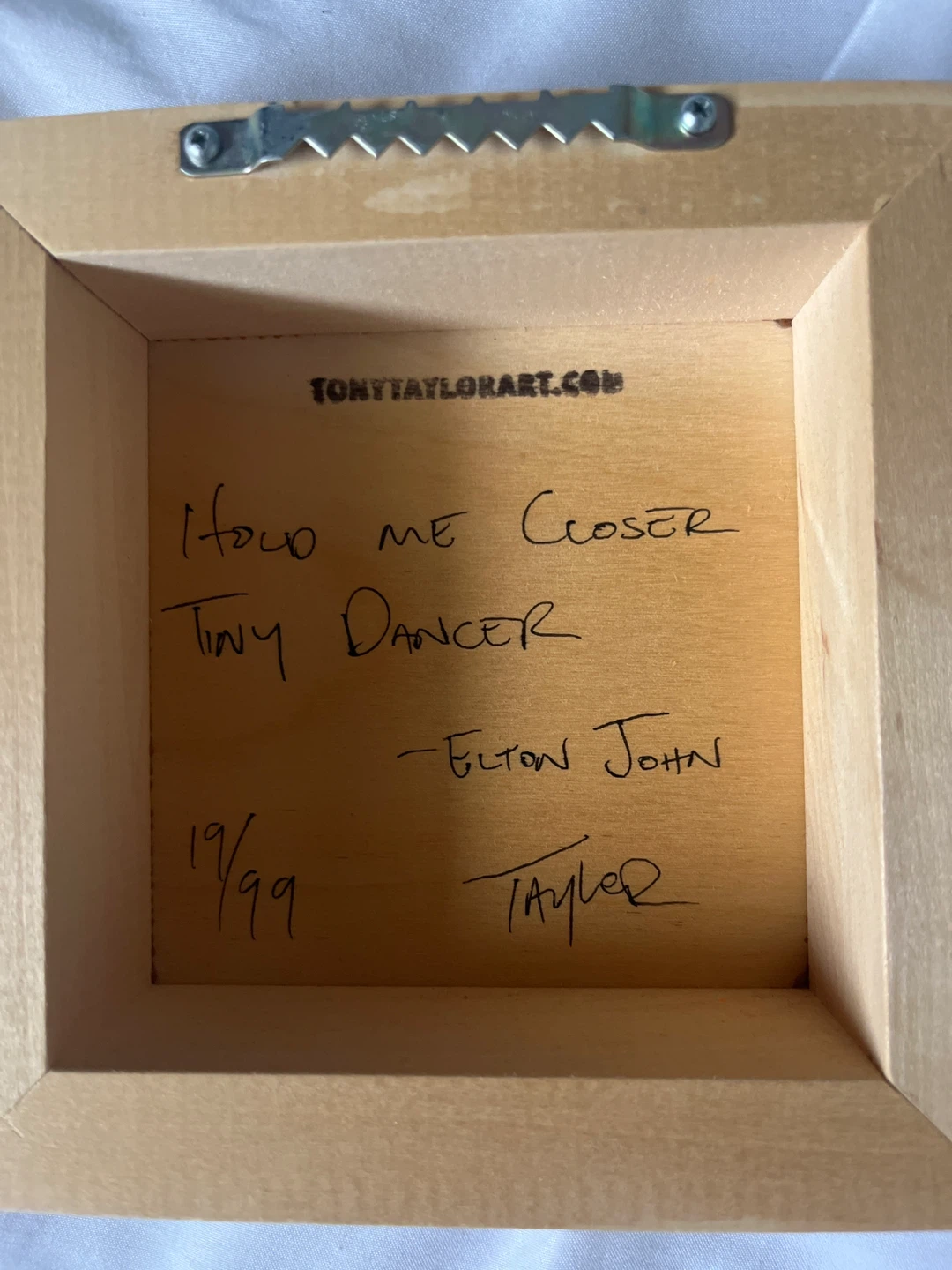 Tony Taylor Art "Hold Me Closer Tiny Dancer" 1/99 Print - photo 2