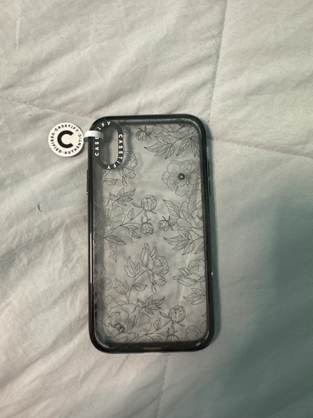CASETiFY Clear Floral Phone Case